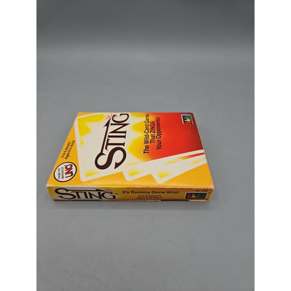 Sting The Wild Card Game That Zings Opponents From UNO Card Game Sealed Cards